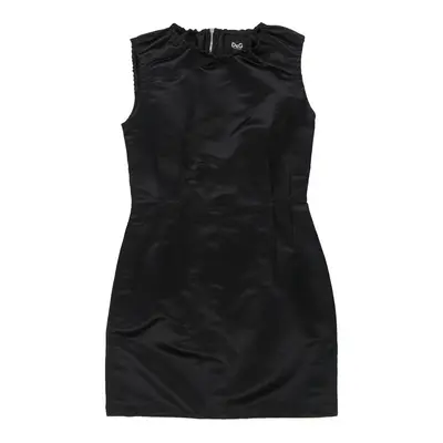 Dolce & Gabbana Mini Mini Dress - Large Black Polyester Blend | Size: large