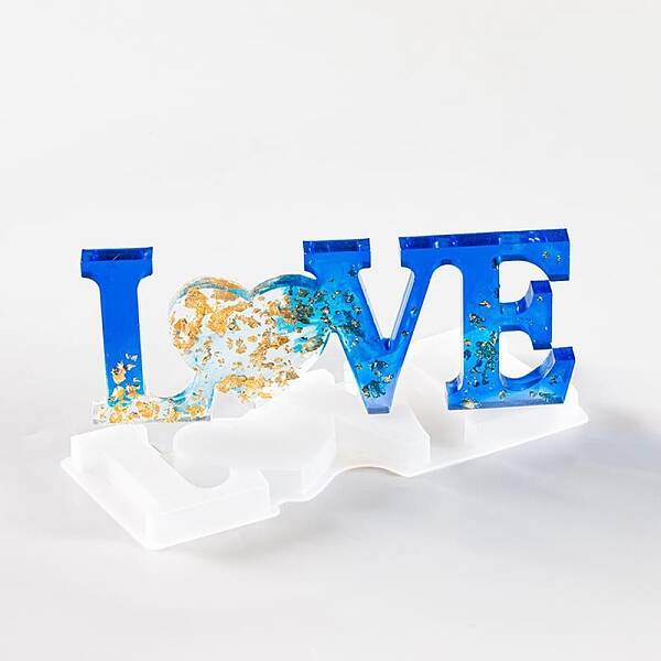 DIY Word Love Silicone Molds