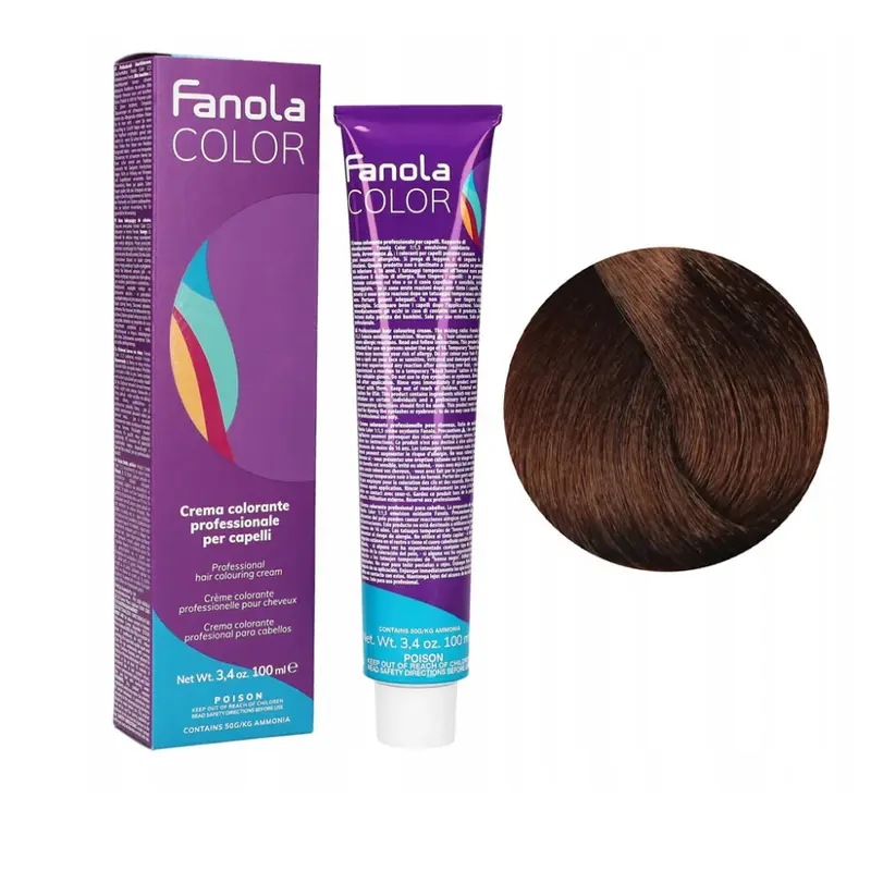 Crema Colorante Fanola 7.03 100 ml