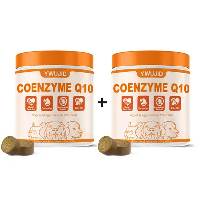 Taurine + CoQ10 Chews for Dogs | Clean Nutritional Blend for Daily Canine Wellness
