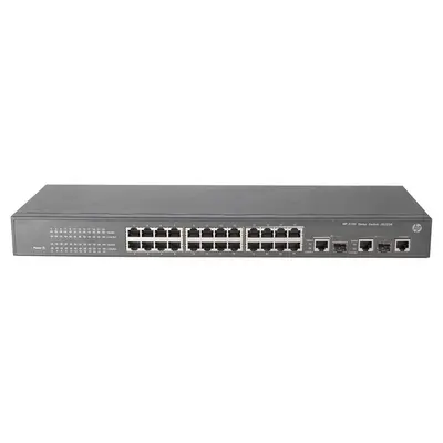 HP JG223-61101 | 3100 Series 3100-24 v2 24 x RJ-45 Ports 10/100Base-TX + 2 x Dual Personality RJ-45/SFP (mini-GBIC) Ports Lay...