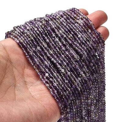 Natural Amethyst Beads Strands