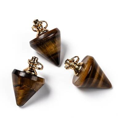 Natural Tiger Eye Pendants