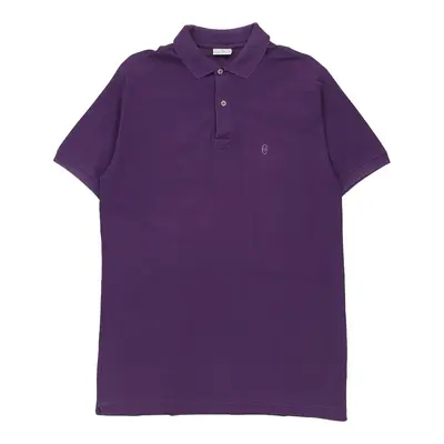 Conte Of Florence Polo Shirt - XL Purple Cotton