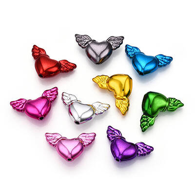 UV Plating Opaque Acrylic Beads