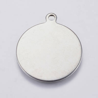 Tarnish Resistant 201 Stainless Steel Stamping Blank Tag Pendants