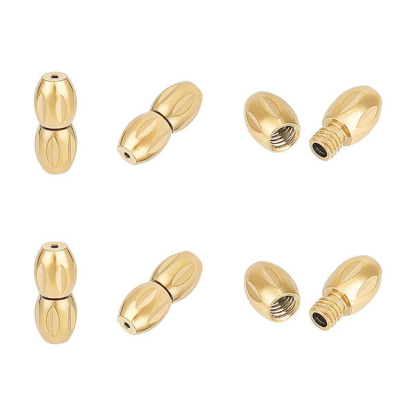 6Pcs 304 Stainless Steel Screw Clasps
