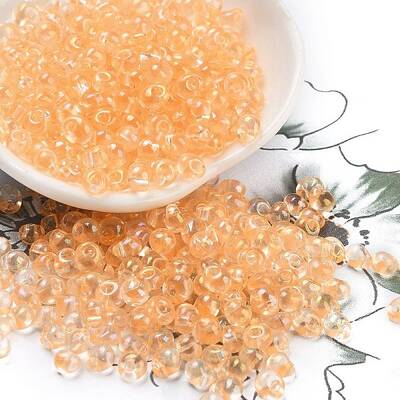 6/0 Inside Colours Glass Seed Beads