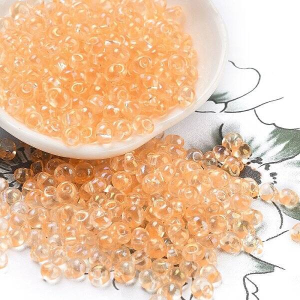 6/0 Inside Colours Glass Seed Beads