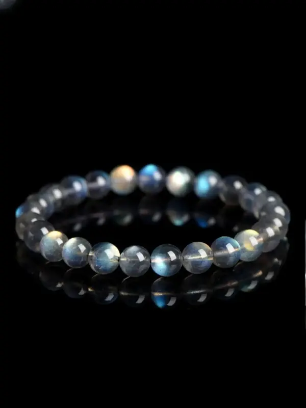 Natural Moonstone Beaded Bracelet, Fashionable Jewelry for Women & Men, Trendy All-match & Exquisite Jewelry for Birthday Gif...