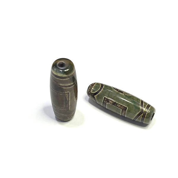 Tibetan Style dZi Beads