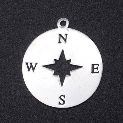 Non-Tarnish 201 Stainless Steel Laser Cut Pendants