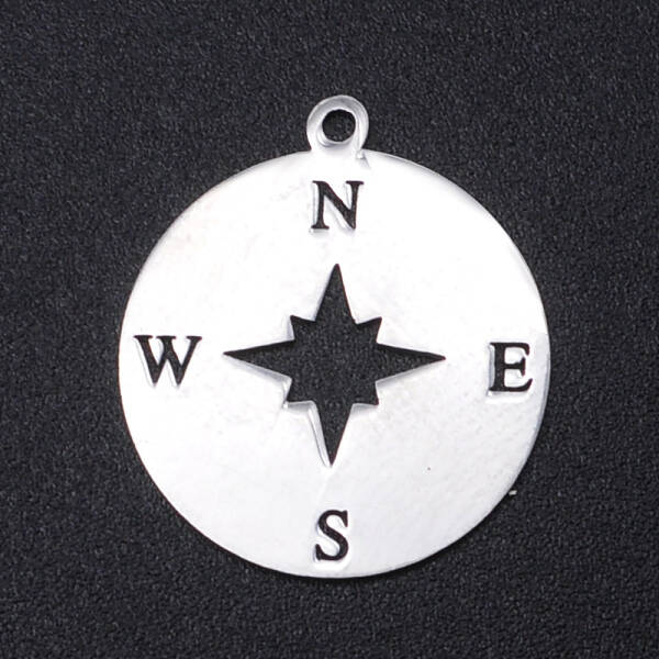 Non-Tarnish 201 Stainless Steel Laser Cut Pendants