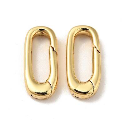 Brass Spring Gate Rings