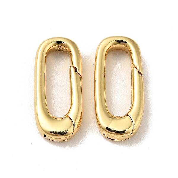 Brass Spring Gate Rings