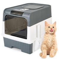 Large capacity Cat Litter Box, Drawer Cat Litter Box, Litter Box for Cats, Easy To Clean, Suitable for Small Pets,The best gi...