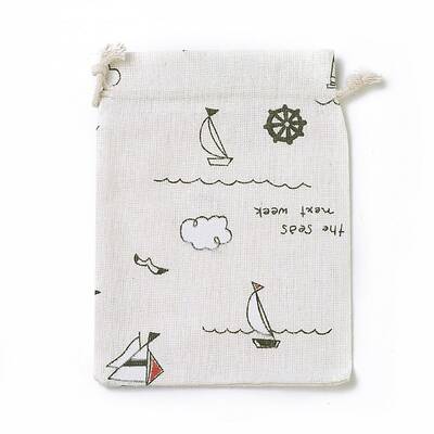 Burlap Packing Pouches