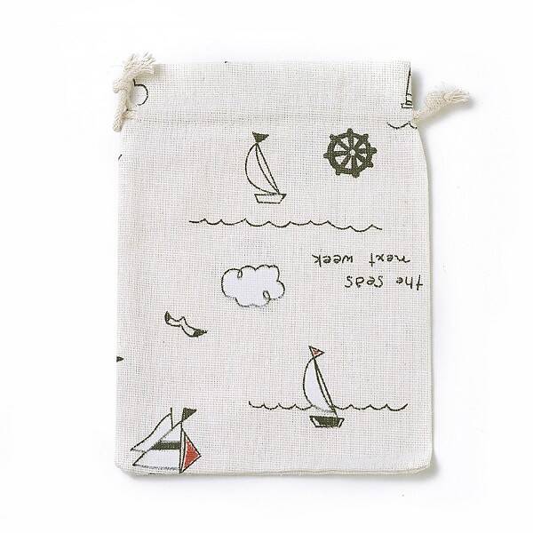 Burlap Packing Pouches