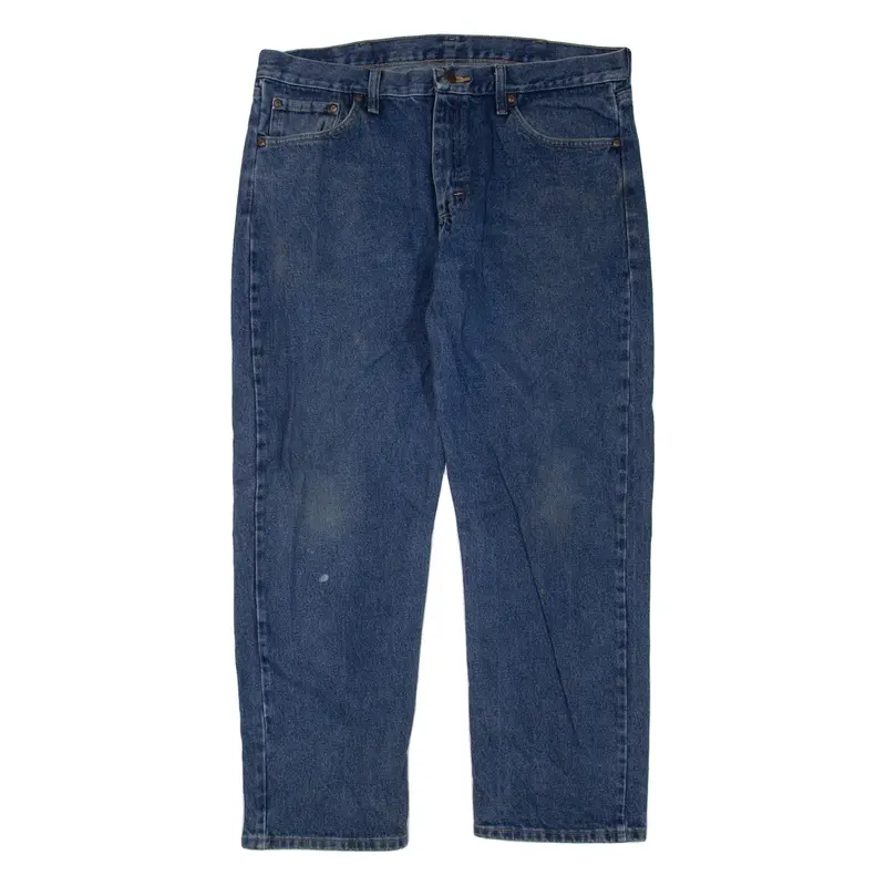 WRANGLER Mens Jeans Blue Regular Straight W36 L30
