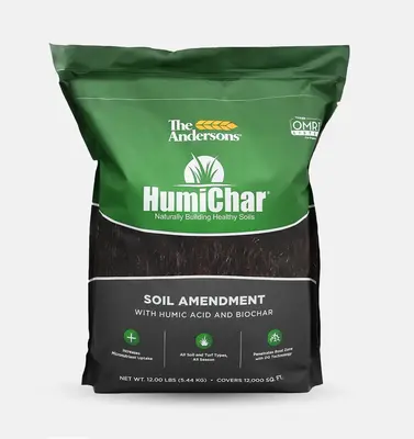 The Andersons HumiChar Professional-Grade Organic Soil Amendment with Humic Acid and Biochar