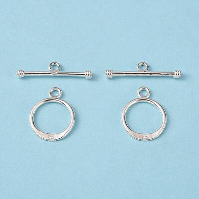 925 Sterling Silver Toggle Clasps