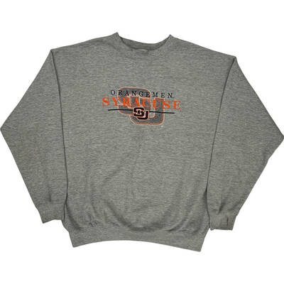Lee Sport Syracuse Orangemen Sweatshirt - 3XL - Grey Cotton Blend