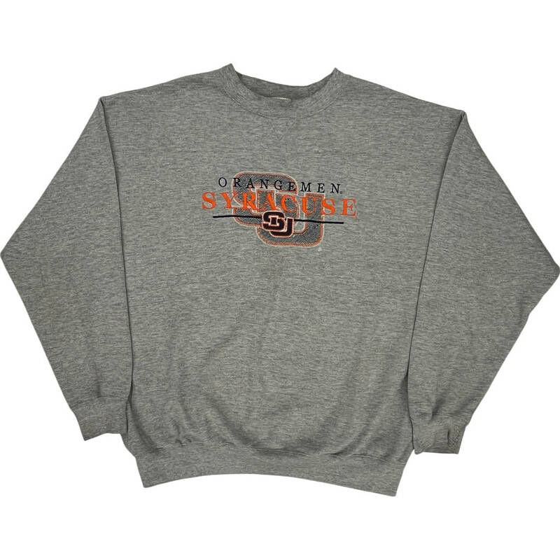 Lee Sport Syracuse Orangemen Sweatshirt - 3XL - Grey Cotton Blend