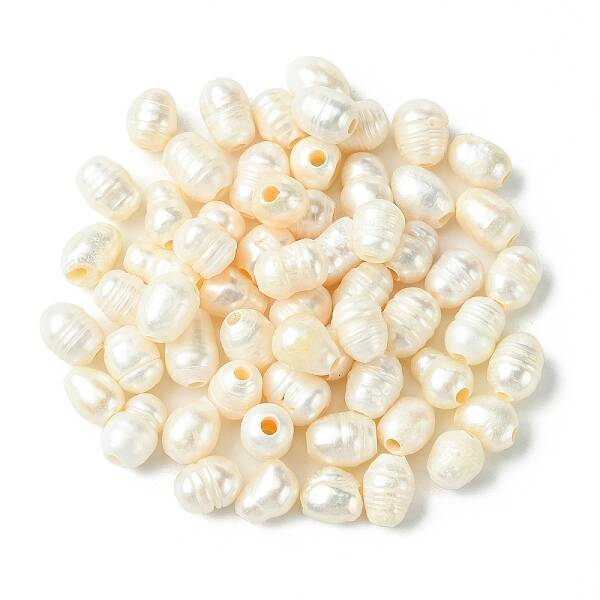 Grade B Natural Cultured Freshwater Pearl Beads