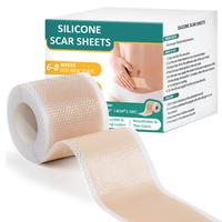 Silicone Scar Sheets (1.6” x59” Roll-1.5M), Silicone Scar Tape Roll, Scar Silicone Strips, Reusable, Professional Scar Re...