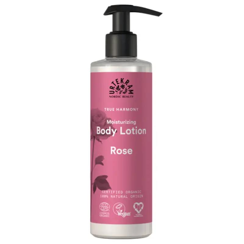 Urtekram Moisturizing Body Lotion Rose 245 Ml