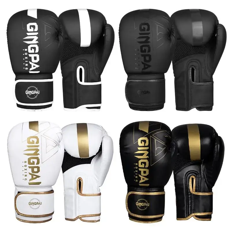 Professional Boxing Gloves, 1 Pair Professional Boxing Gloves for Men & Women, Training Gloves for Boxing, Muay Thai, Kickbox...
