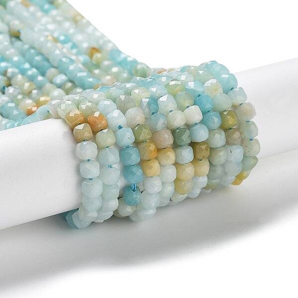 Natural Flower Amazonite Beads Strands