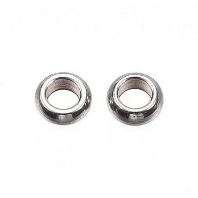 Tarnish Resistant 201 Stainless Steel Spacer Beads