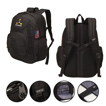 10 Promotional WORK Pro Backpack - TSA-Friendly & Laptop ...