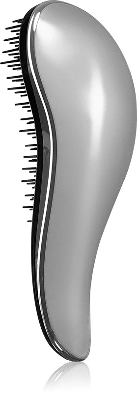 Dtangler Hairbrush with silver handle