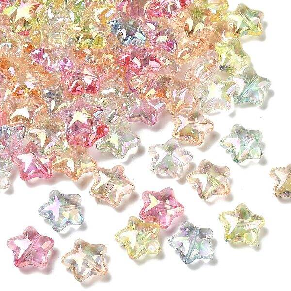 UV Plating Transparent Acrylic Beads