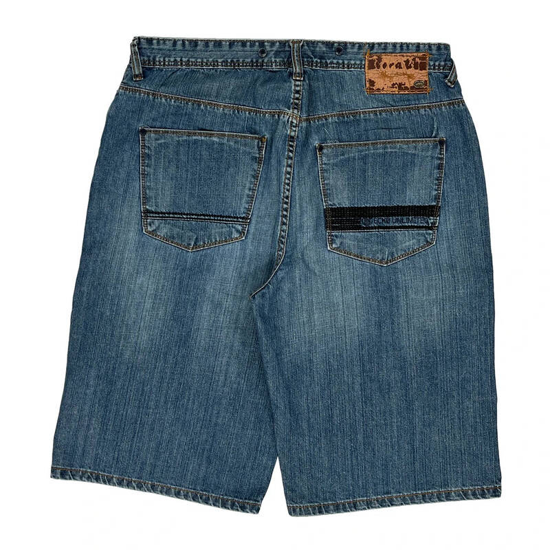 Hip Hop Ecko Unltd Denim Shorts - 36W 13L Blue Cotton