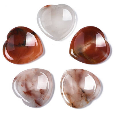 Natural Agate Thumb Worry Stone