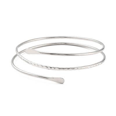 Wire Wrap Upper Arm Cuff Band