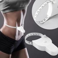 Retractable Body Measure Tape - 150cm 2-Sided Telescopic Self Measuring Tape with Accurate Lock Pin and Push Button for Waist...