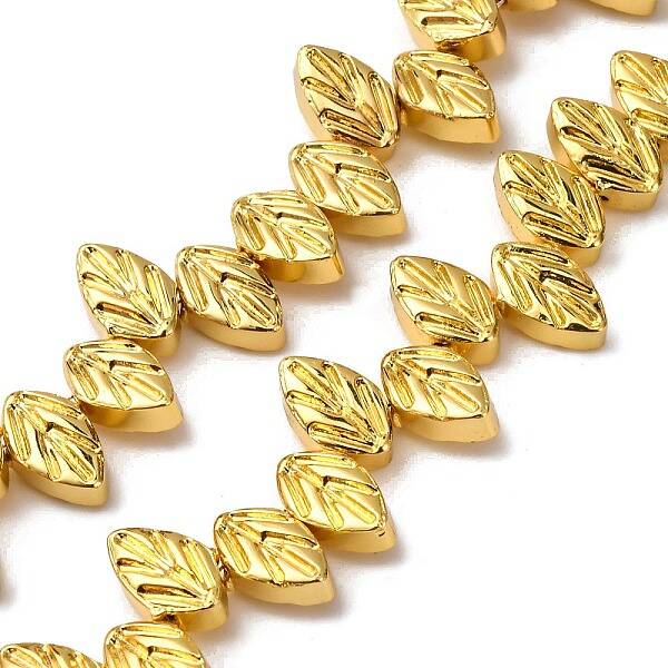 Electroplate Glass Beads Strands