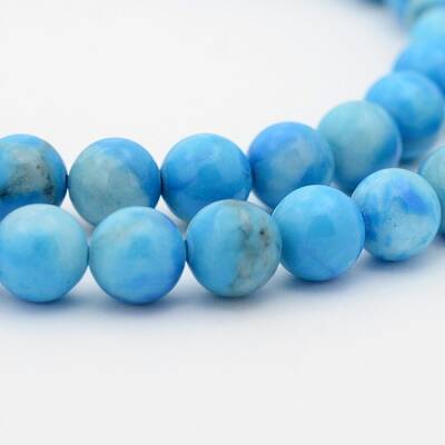 Natural Gemstone Dyed Round Bead Strands
