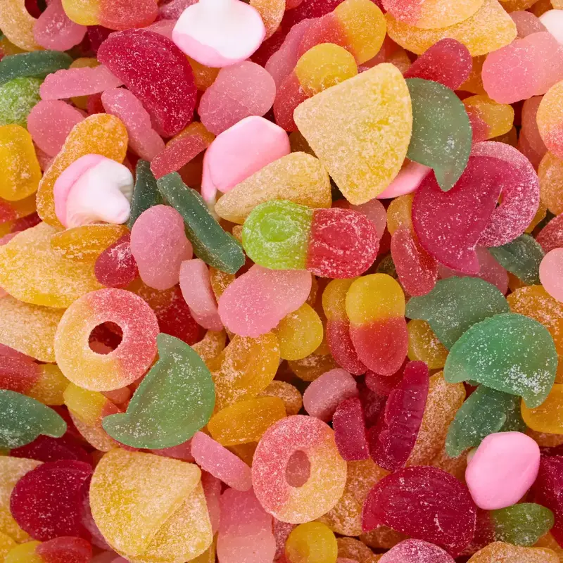 Swedish Godis Candy Fruit Mix - 1/2 Pound Mix - Snack - Vegan - Bonbon - Authentic Imported Swedish Candy - Bubs - Sweet Natu...