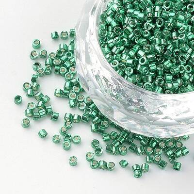 Plated Glass Bugle Beads