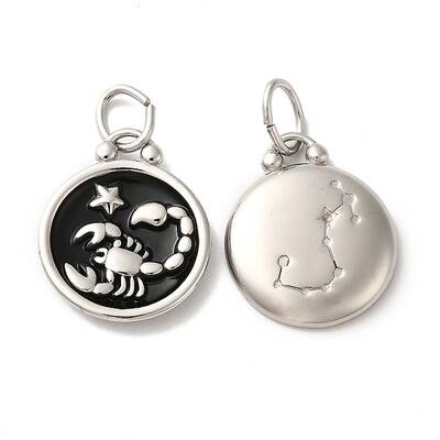 304 Stainless Steel Enamel Pendants