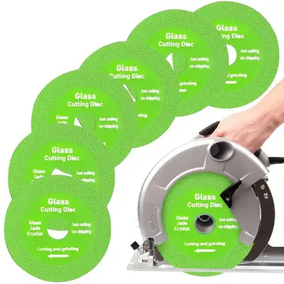 4 Inch Angle Grinder Glass Cutting Disc, Glass Ceramic Diamond Cutting Disc for 4\