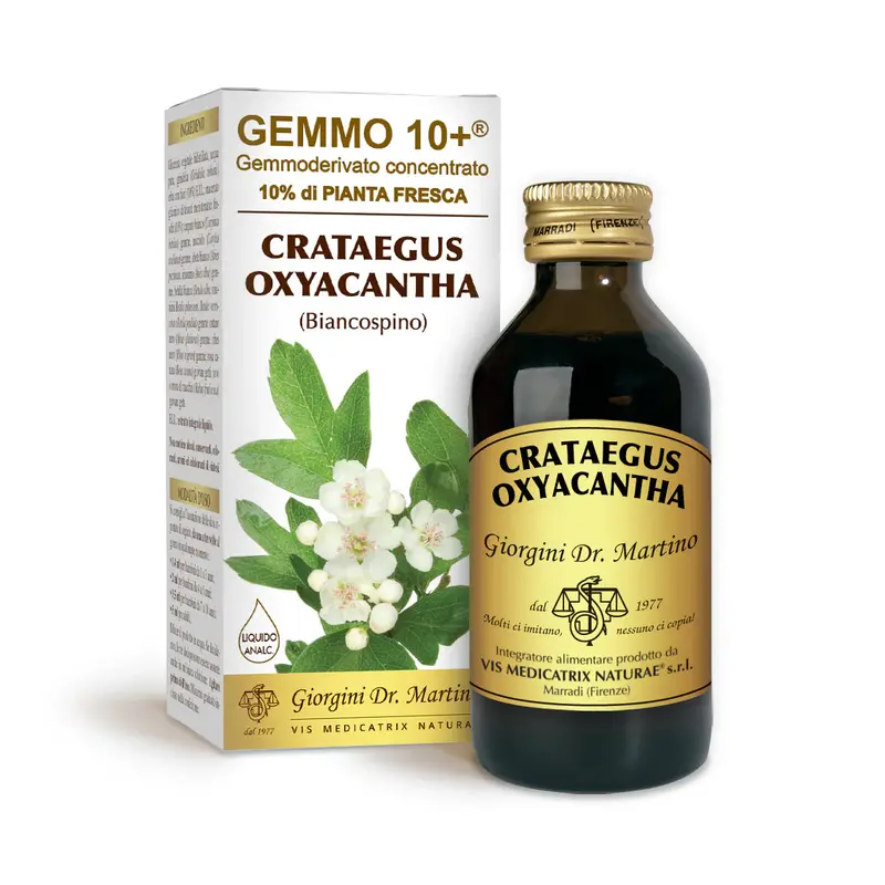 Dr Giorgini gemmo 10+ hawthorn 100 ml non-alcoholic liquid