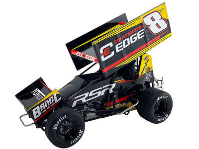 Winged Sprint Car 8 Cory Eliason \