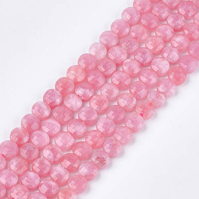 Natural Rhodochrosite Beads Strands