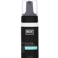 SET GEL-TO-FOAM Styling & Defining Mousse 7.5 fl oz | Infused with botanical extracts | Hair  Mousse for Curly & Wavy Hair, T...